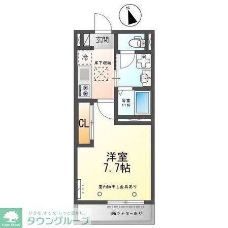 OceanCoastTsudanumaの物件間取画像